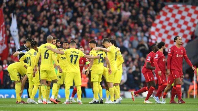 Hasil Liga Champions : Liverpool Bungkam Villarreal di Anfield 2-0