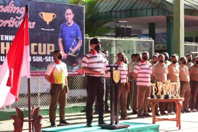 Kejuaraan Tenis Piala Pangdam Cup Diselenggarakan oleh Kodam Hasanuddin
