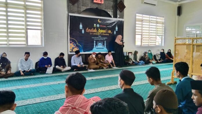 OSIS UPT SMA Datuk Ribandang Laksanakan Amaliah Ramadhan 1443 H