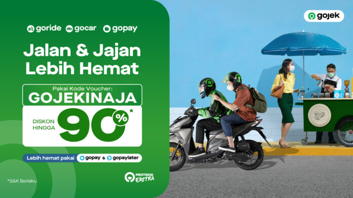 Kode Promo GoRide Hari ini Minggu 9 Oktober 2022 Diskon 90%