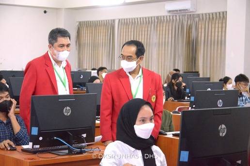 UTBK SBMPTN 2022 Hari Pertama di Unhas, 140 Peserta Tidak Hadir