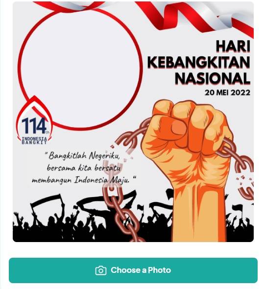 40 Link Twibbon Kece Hari Kebangkitan Nasional Pembakar Semangat Nasionalisme