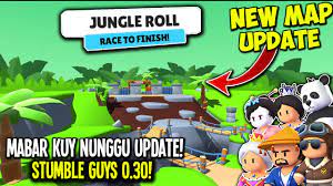 Link Download Stumble Guys Versi 0.30 Update, Unlimited Money, Token, dan Gems