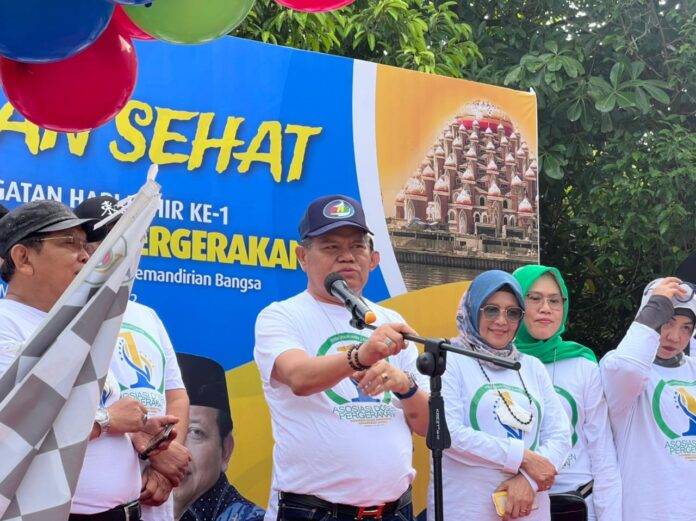 Ribuan Peserta Meriahkan Jalan Santai Peringatan Harlah Pertama ADP