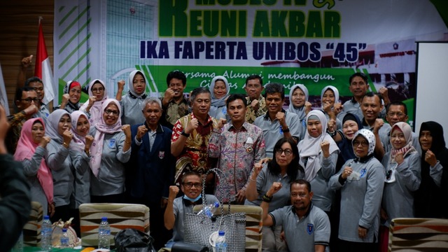 IKA Faperta Unibos-45 Makassar Gelar Reuni Akbar dan Mubes ke IV
