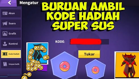 Kode Redeem Super Sus