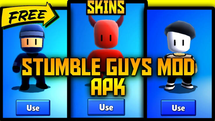 Link Download Stumble Guys APK V 0.39 0.40 Android, PC dan IOS Unlock All Skill, Unlimited Gems