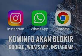 Alasan Kominfo Bakal Blokir Fecebook, WhatsApp Hingga Google