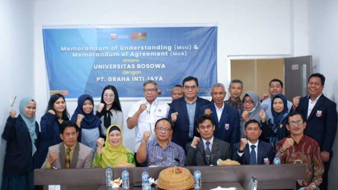 Unibos Teken MoA Magang Mahasiswa dengan Julong Corp