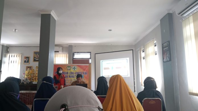 Mahasiswa Unhas KKN Tematik Stunting Lokus Kabupaten Gowa Koordinasikan Proker dengan Puskesmas Pacellekang