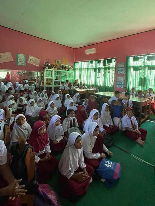 Mahasiswa KKN Tematik Stunting Unhas Desa Pakatto Gelar Edukasi Jajanan Sehat