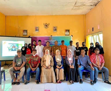 Mahasiswa PBL III FKM Unhas Gelar Kegiatan Seminar Akhir di Desa Sanrobone