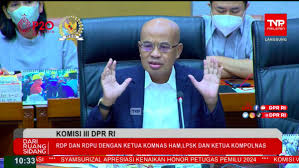 Komisi III DPR Pertanyakan Kinerja Kompolnas, Ini Kata Mahfud MD