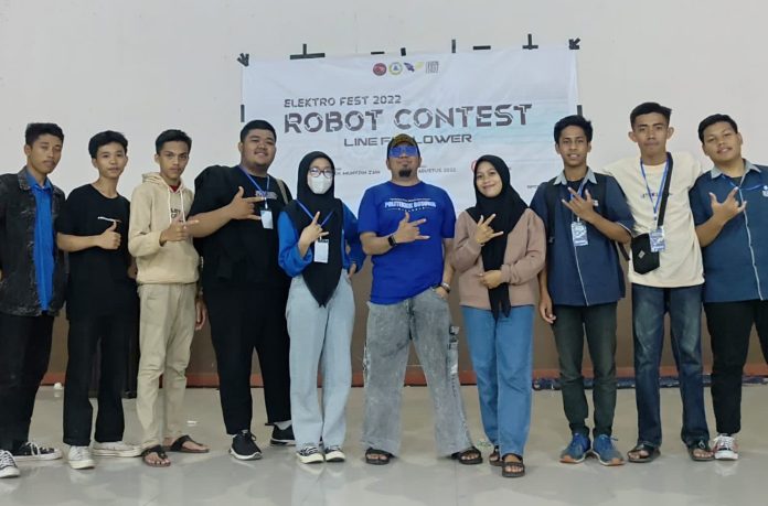 Pupuk Jiwa Kompetisi, Teknik Mekatronika Poltekbos Ikut Robot Contest