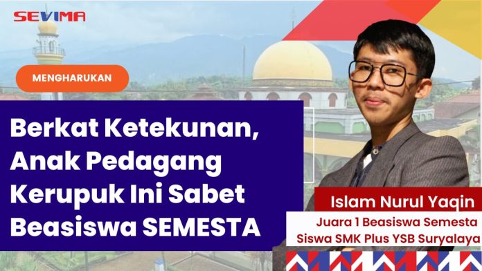 Anak Pedagang Kerupuk ini Sabet Beasiswa SEMESTA