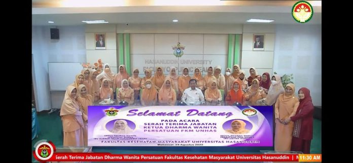 Serah Terima Jabatan Ketua Dharma Wanita Persatuan FKM Unhas