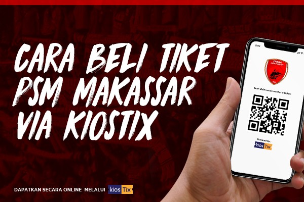 cara beli tiket PSM Makassar