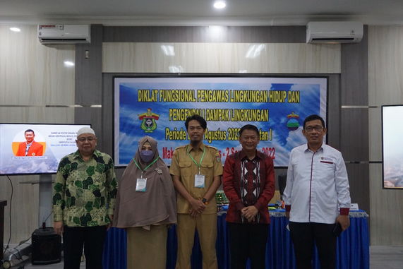 Pejabat Fungsional Pengawas Lingkungan & Pengendalian Dampak Lingkungan Dinas Lingkungan Hidup Kota Makassar Ikut Pelatihan Di Unhas