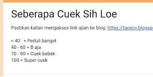 Link Tes Ujian Cuek Docs Google Form, Viral di TikTok Buruan Coba