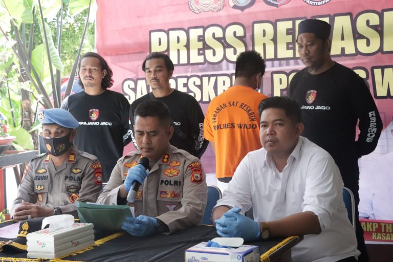 Polres Wajo Tangkap Pelaku, Pengancaman Akan Menyebar Video