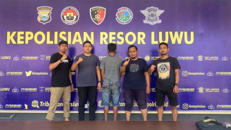 Upaya Respon Cepat Tangani Kasus Kriminal, Polres Luwu Gerak Cepat Ungkap Dan Tangkap Pelaku Pembunuhan