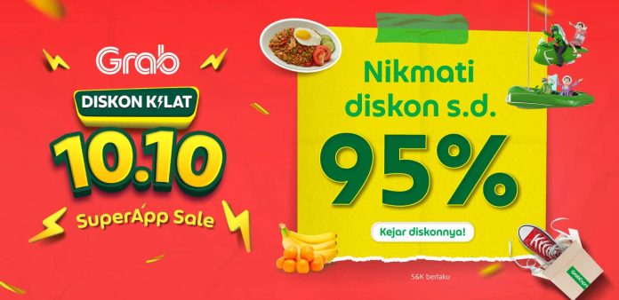 10 Kode Promo Grab, Grabfood, GrabCar dan GrabBike 25 Oktober 2022 Hemat 95%