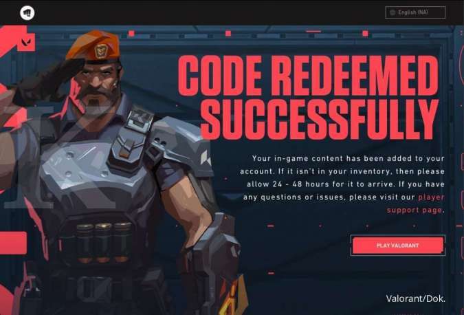 Kode Redeem Game Valorant Hari ini Minggu 9 Oktober 2022