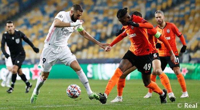 Shakhtar Donetsk vs Real Madrid