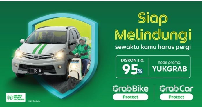 10 Kode Promo Grab, GrabBike, GrabCar, GrabFood, GrabMart, Hari Ini Sabtu 1 oktober 2022, Diskon Hingga 90%