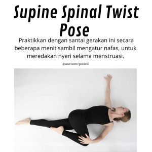 Gerakan Supine spinal twist