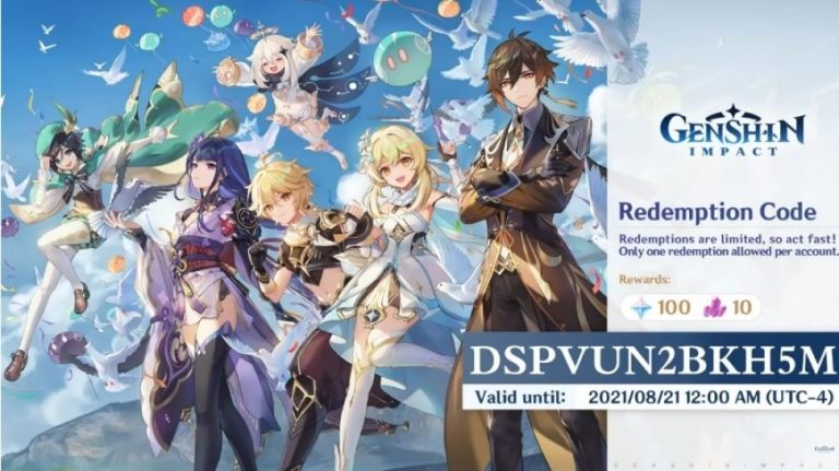 14 Kode Redeem Genshin Impact Hari ini 24 Oktober 2022 100 Primogems, Hero’s Wit dan Mystic Enhacement