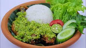 Ayam Penyet Cabe Ijo