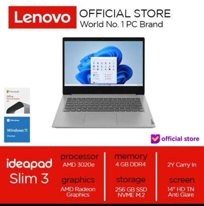 Lenovo Ideapad Slim 3 (Amd 3020e, 4/256GB)