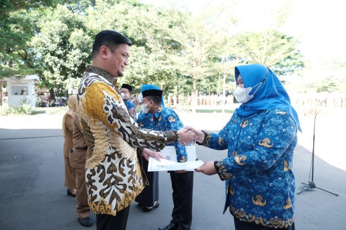 389 PPPK Di Gowa Terima SK, Bupati: Bekerjalah dengan Baik