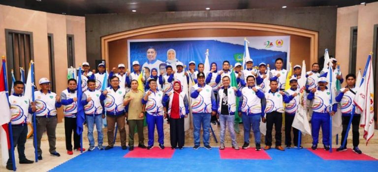 Kontingen Maros Dikukuhkan, Siap Berlaga di Porprov Sulsel 2022