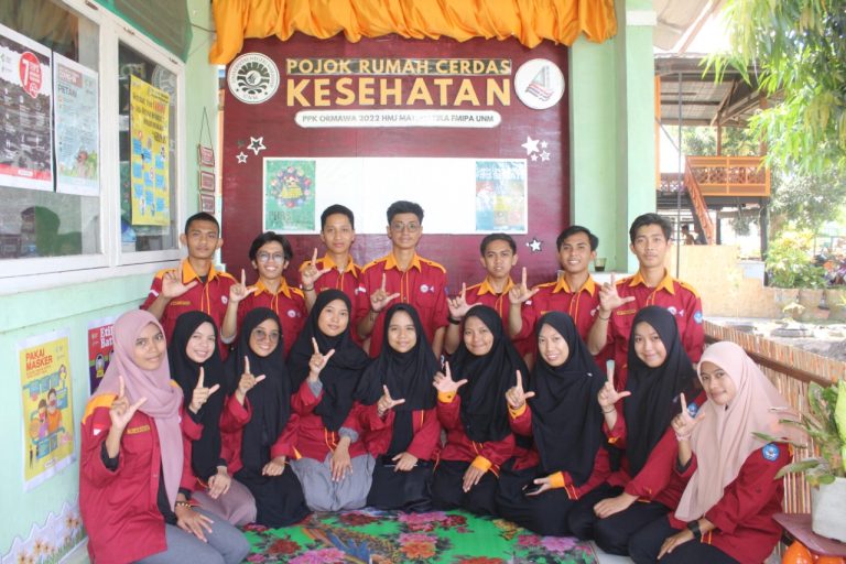 5 Pojok Rumah Cerdas Diusung Tim PPK Ormawa HMJ Matematika FMIPA UNM