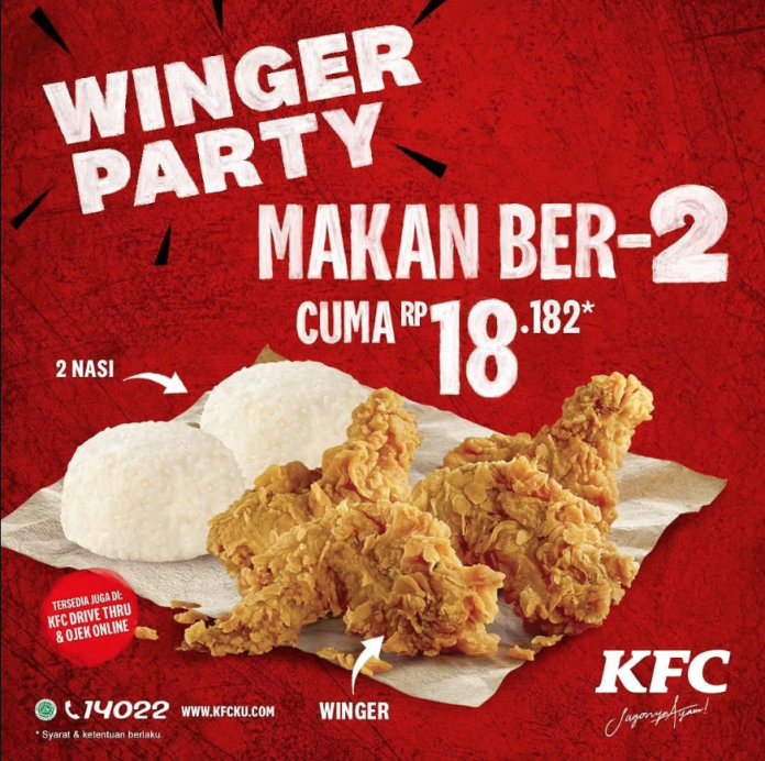 Kode Promo dan Voucher KFC Hari ini 25 Oktober 2022 Diskon Rp60 Ribu