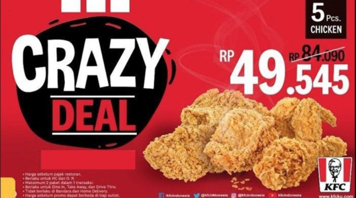 Voucher Promo KFC 27 Oktober 2022 Potongan Rp40 Ribu