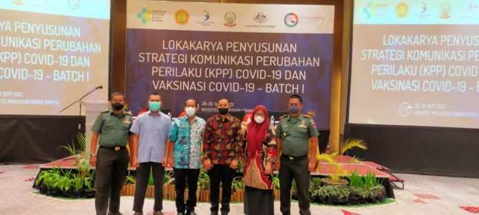 Dosen FKM Unhas Jadi Fasilitator Penyusunan Dokumen Strategi KPP Pengendalian COVID-19