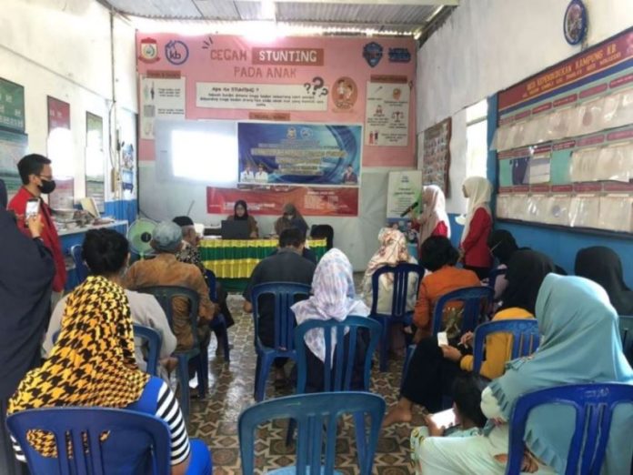 Mahasiswa FKM Unhas Beri Penyuluhan Mengenai Langkah Pencegahan Stunting di Kecamatan Tamalate