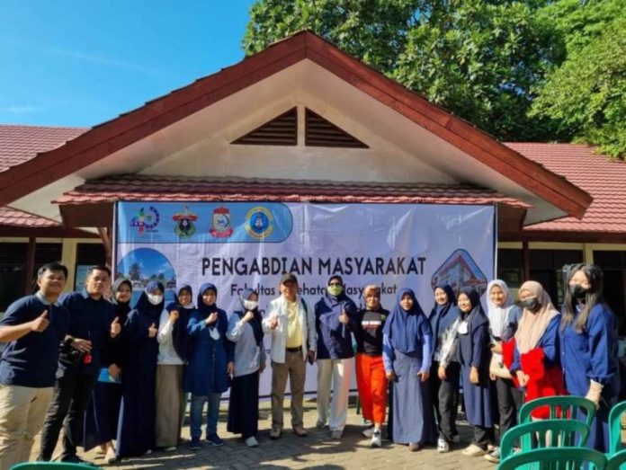 Mahasiswa S1 Administrasi Kebijakan Kesehatan FKM Unhas Gelar Pengabdian Masyarakat di Pulau Barrang Lompo