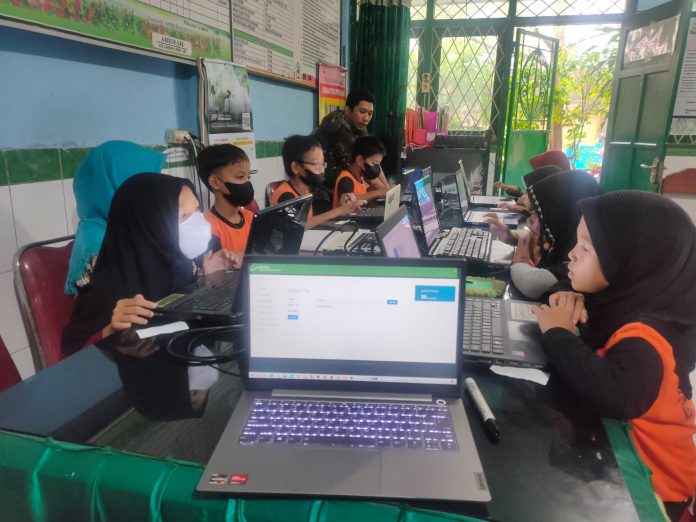 SD Inpres Bangkala 1 Makassar Sukses Gelar Simulasi ANBK Bagi Siswa