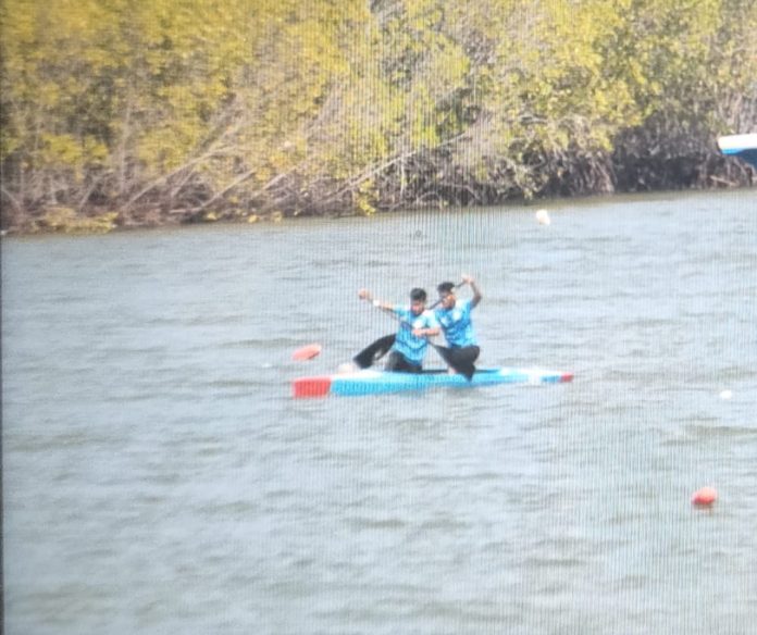 Cabor Dayung Pangkep Kelas Putra Canoeing 1000 Masuk Final