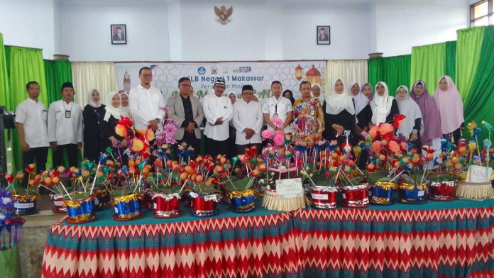 Pelantikan Pengurus Komite SLB Negeri 1 Makassar Dirangkaikan Perayaan Maulid