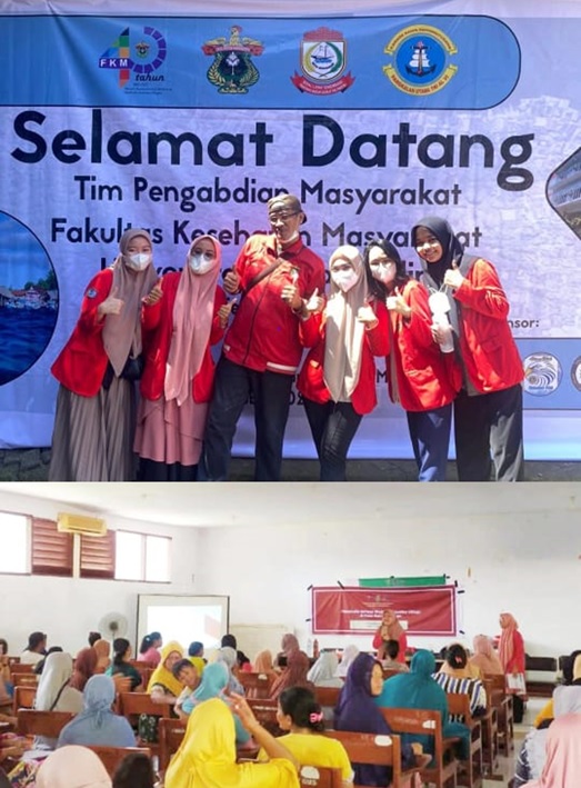 Departemen PKIP FKM Unhas Lakukan Penyuluhan Mengenai Pentahelix Germas Wujudkan Healthy Village di Pulau Barrang Lompo