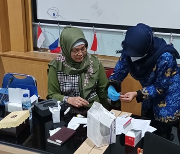 Tim Pokja Kampus Sehat FKM Unhas Adakan Skrining PTM