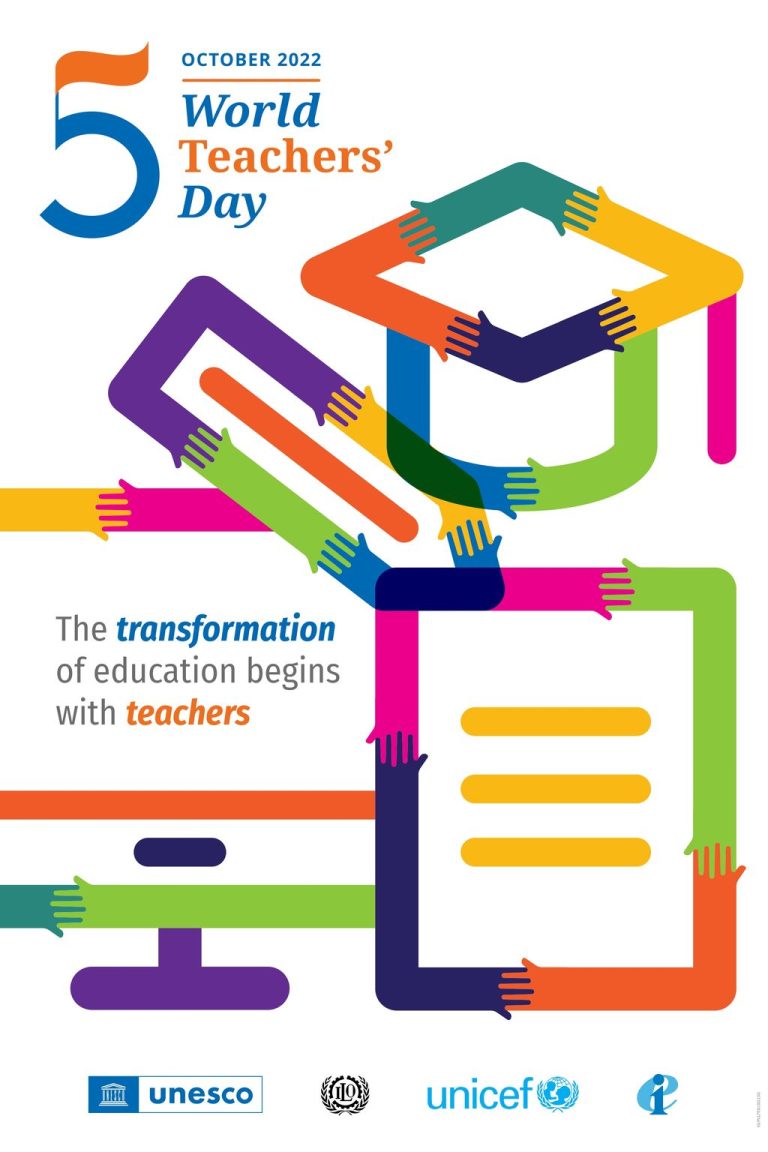 Tema Hari Guru Sedunia 2022, The Transformation of Education Begins With Teachers