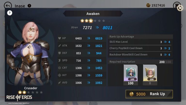 Kode Redeem Terbaru Game Rise of Eros Hari ini 21 Oktober 2022