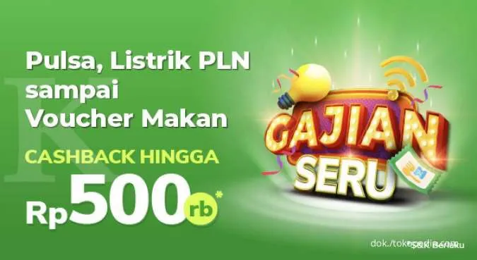 Kode Diskon dan Cashback Tokopedia 18 November 2022 Pulsa, Paket Data, Listrik dan PDAM