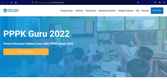 Pendaftaran PPPK 2022